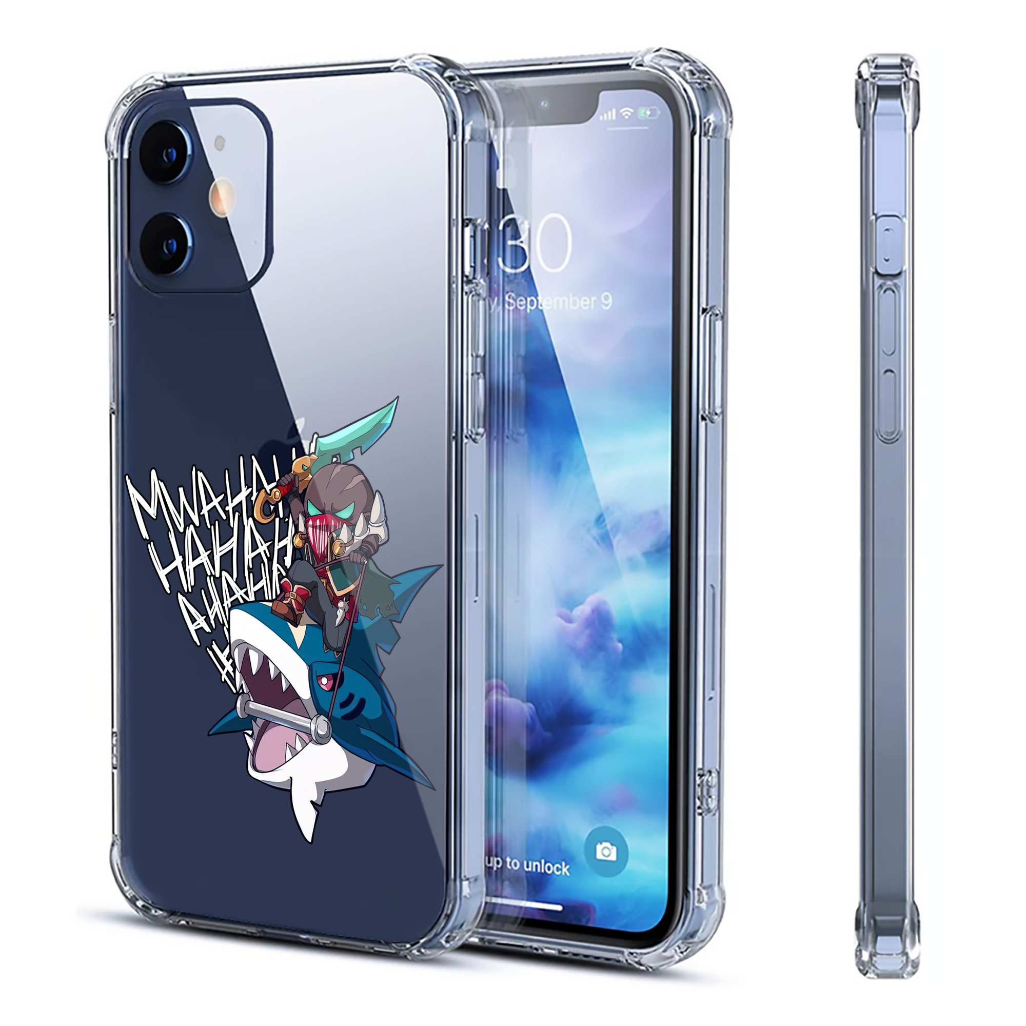 （画像用） リーグ・オブ・レジェンド League of Legends LOL 【iPhone 12シリーズ対応】透明スマホケース（クリアソフトケース）